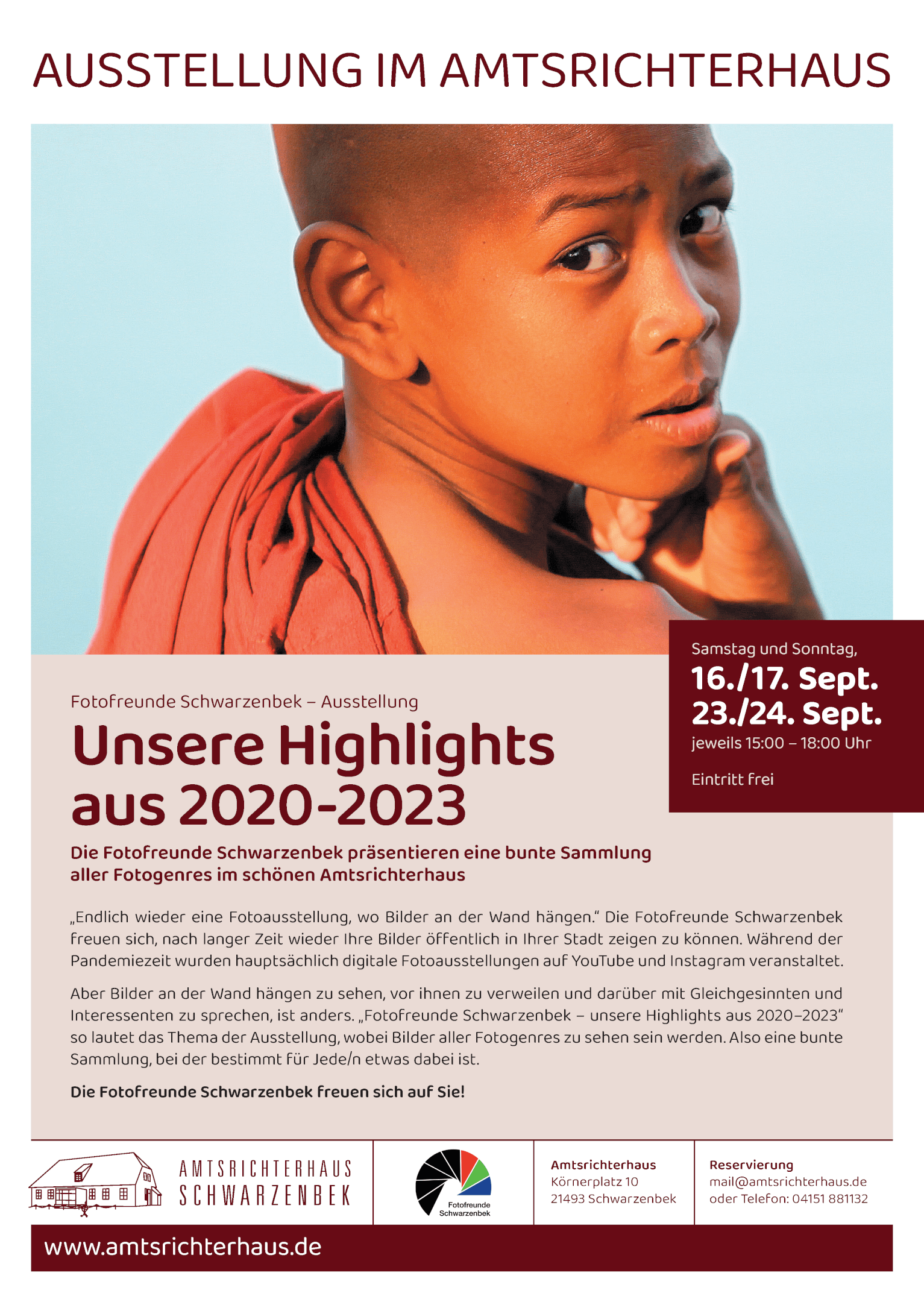 Ausstellung Amtsrichterhaus September 2023